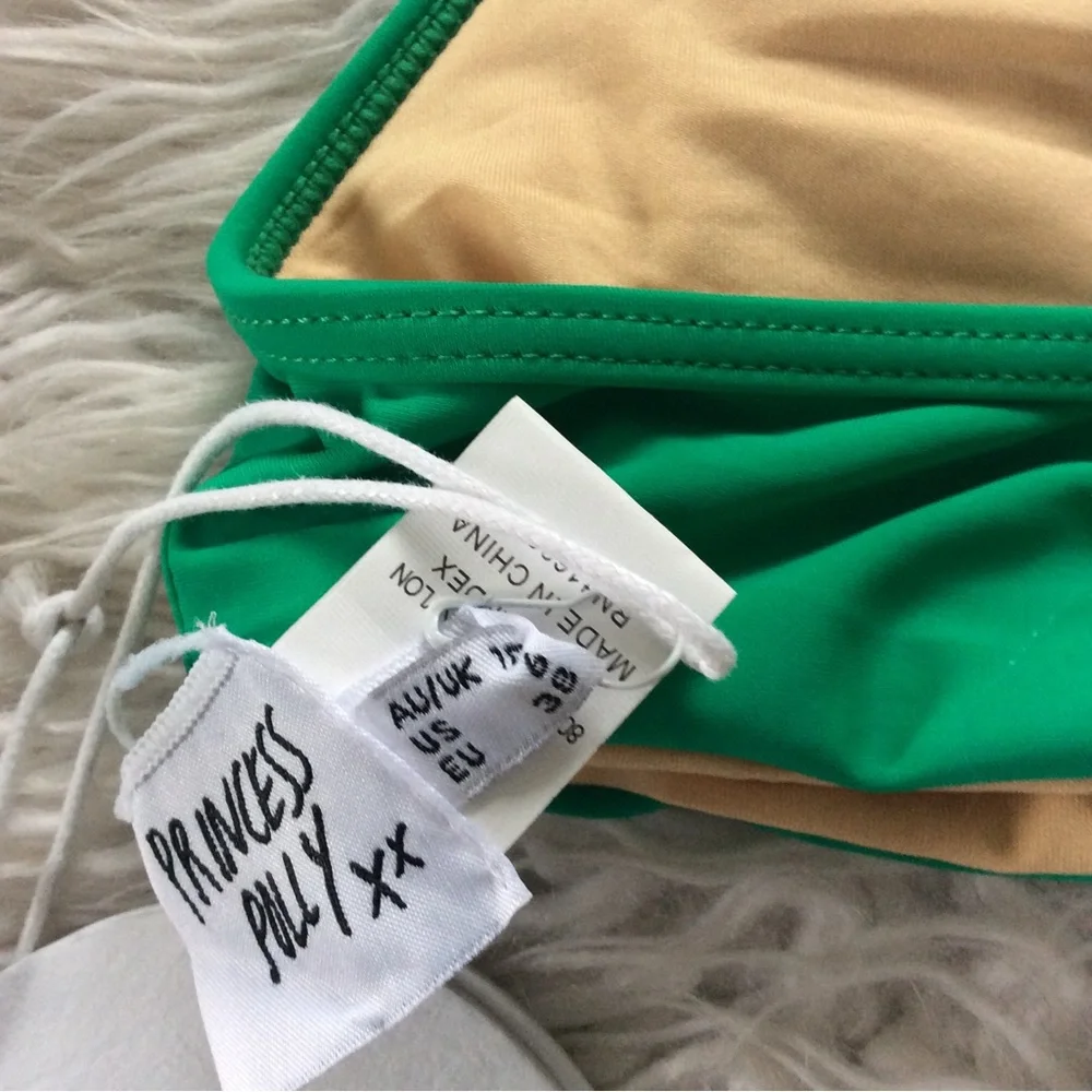 NWT Princess Polly Brooke Bikini Top